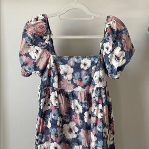 Storia Floral Puff Sleeve Jumpsuit 🌼